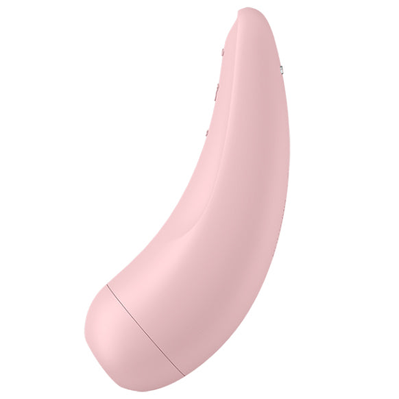 Satisfyer Curvy 2+ rožinis moteriškas stimuliatorius