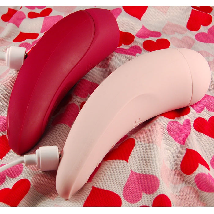 Satisfyer Curvy 2+ rožinis moteriškas stimuliatorius