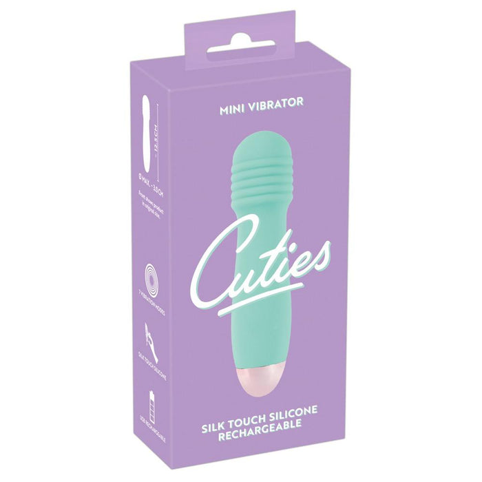 Cuties mėtinis mini vaginalinis vibratorius - Cuties