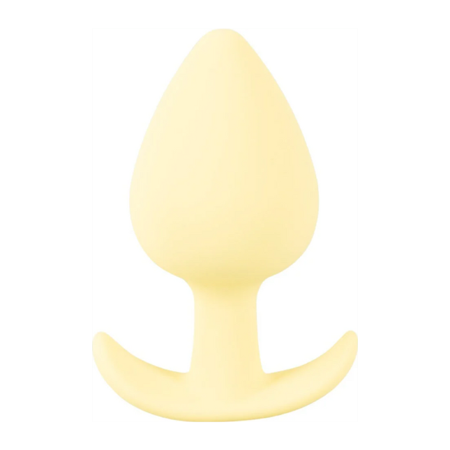 CUTIES geltonas mini analinis kaištis