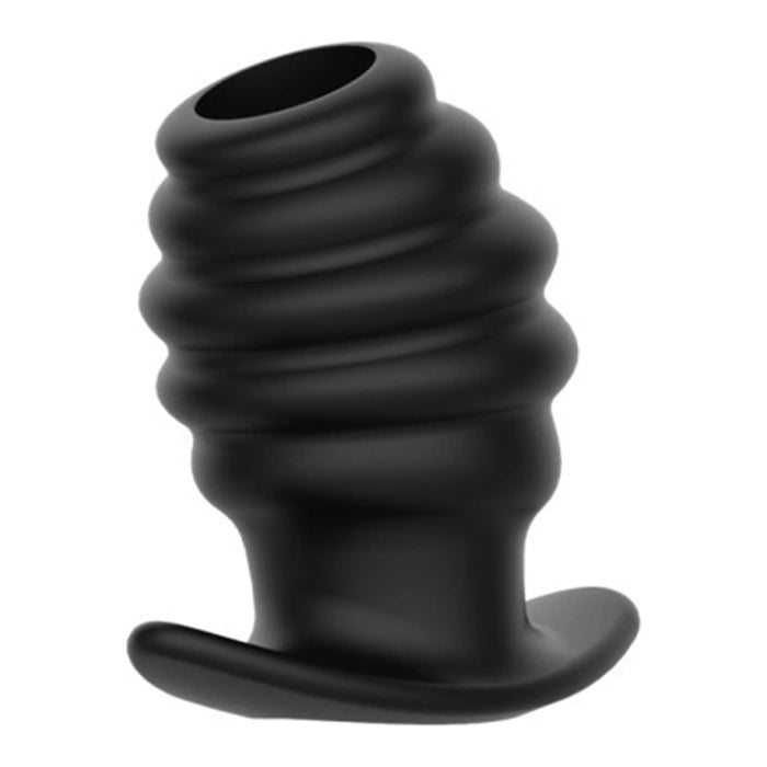 Ergonomic hollow anal dilator with waves, size M (87x55mm)