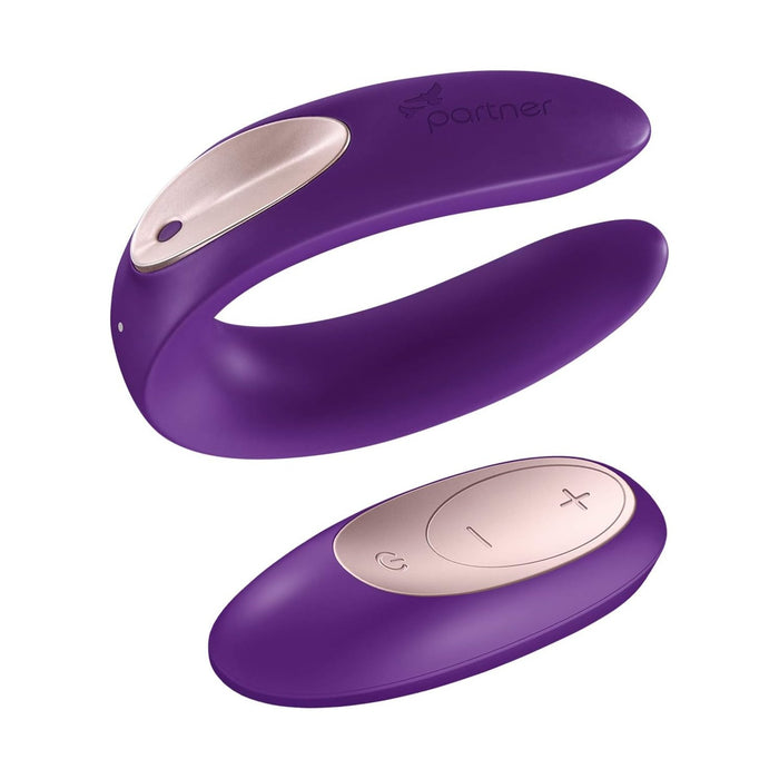 Double Plus poros vibratorius poroms su 10 vibracijos režimų ir nuotoliniu valdymu