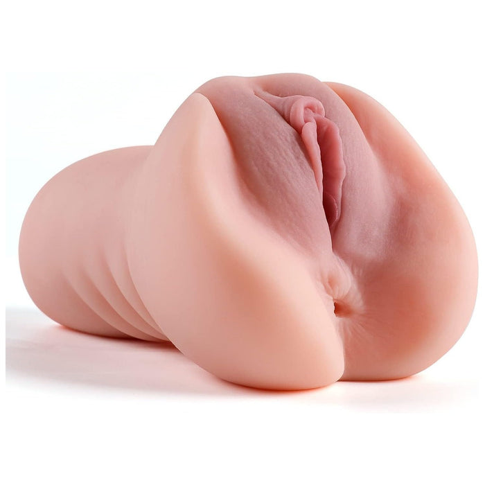 635g 2in1 Realistinė TPE Vyriška Dvigubos Stimuliacijos Sekso Lėlė