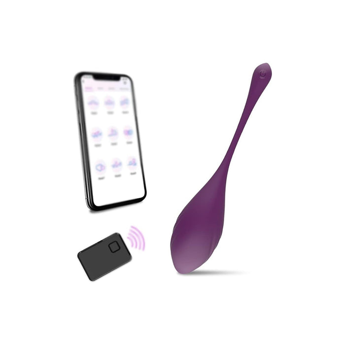 Precisely controlled bullet vibrator with 9 modes and remote control via app