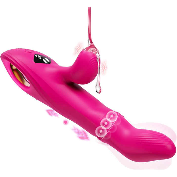3in1 Vibrator for women with 8 vibration modes and unique movement
