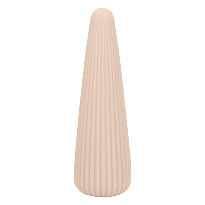 Nude travel vibrator Flesh 13.5 cm made of soft silicone
