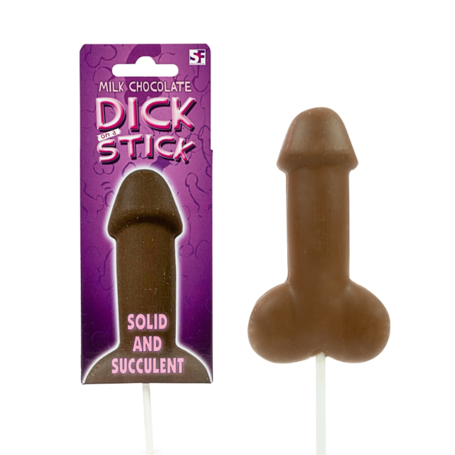Dick on Stick penio formos saldainis, pieniško šokolado sk.