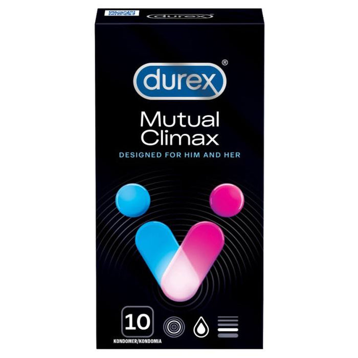 Durex Mutual Climax stimuliuojantys prezervatyvai 10 vnt.
