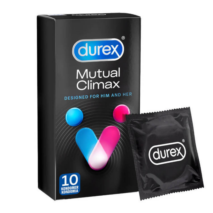 Durex Mutual Climax stimuliuojantys prezervatyvai 10 vnt.