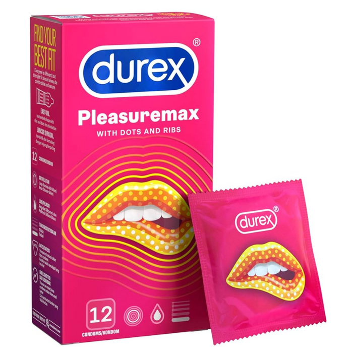 Durex Pleasuremax stimuliuojantys prezervatyvai