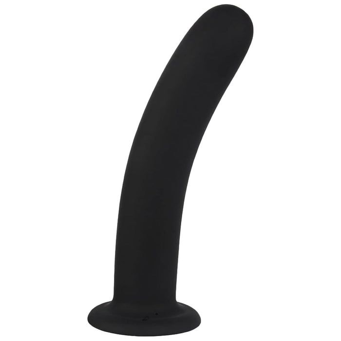 Lankstus silikoninis dildo su stipria prisitvirtinimo baze – 132 mm ilgio, 25 mm skersmens