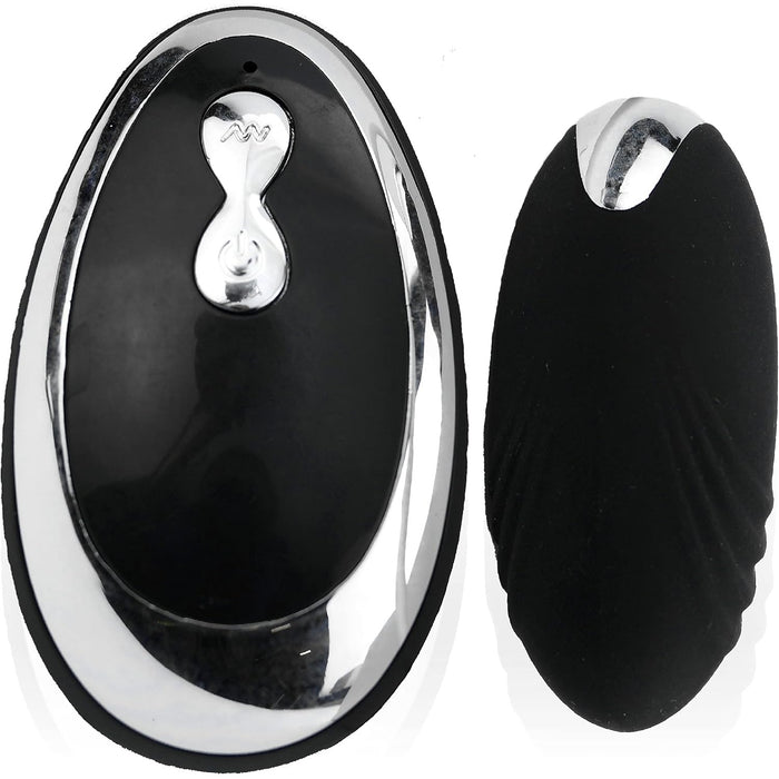 Kompaktiškas vibro kiaušinis su 10 vibracijos režimų ir nuotolinio valdymo pulteliu