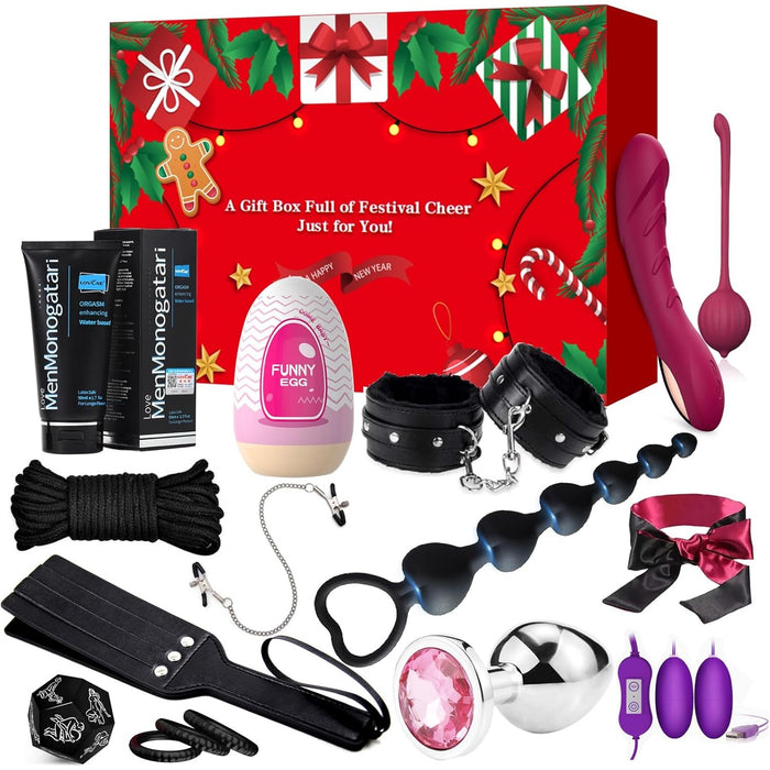 Erotic gift set 13 pieces for couples and singles for 2025