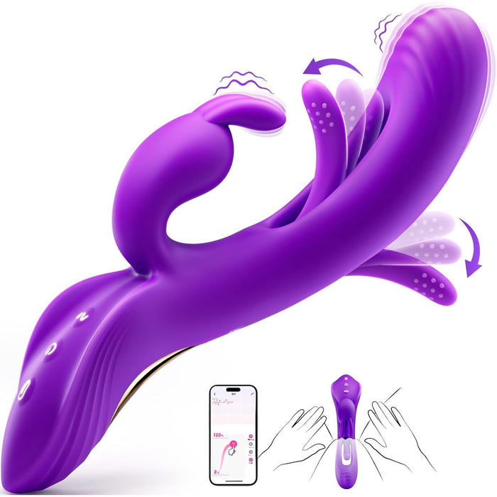 Elegant female vibrator with 7 modes and a unique convex design