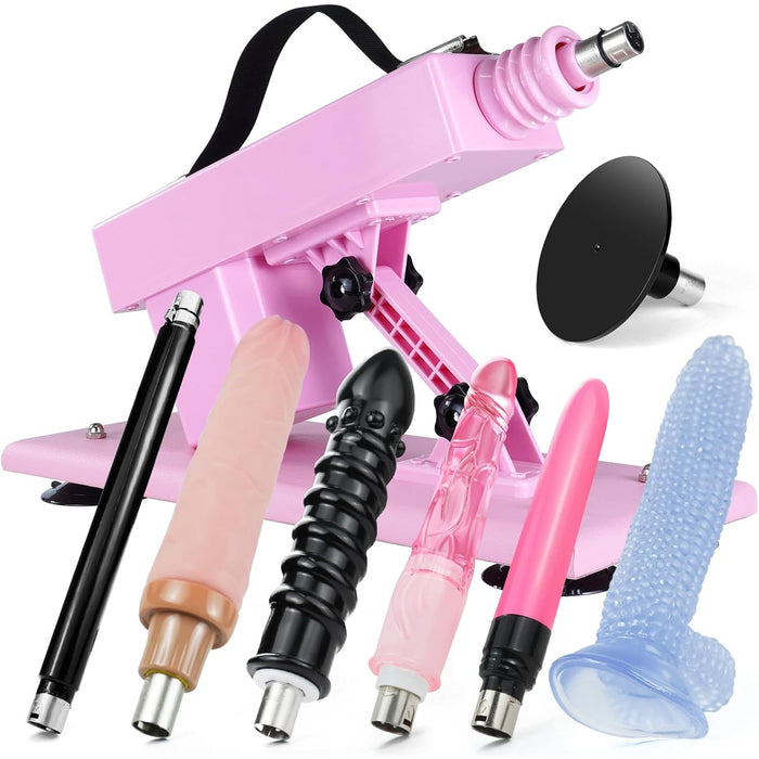 Automatinė Sekso Mašina su Reguliuojamu Kampu ir Greičiu Moterims ir Vyrams