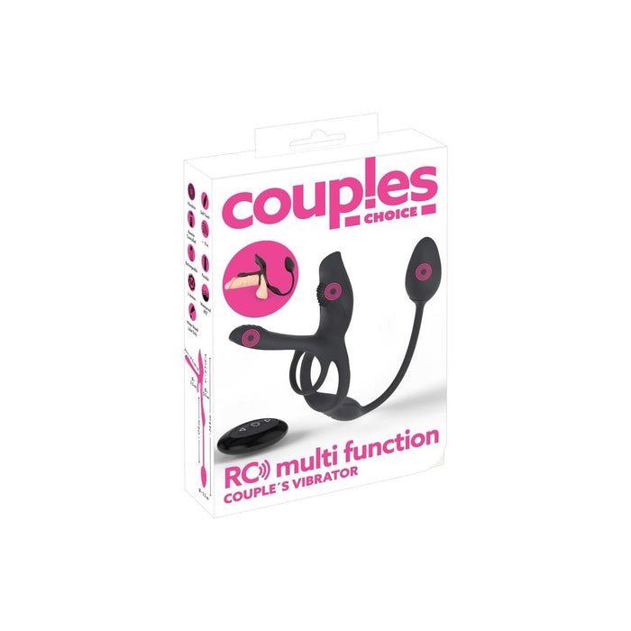 Pora mėgstamiausias daugiafunkcis poros vibratorius su 5 funkcijomis ir reguliuojamais žiedais