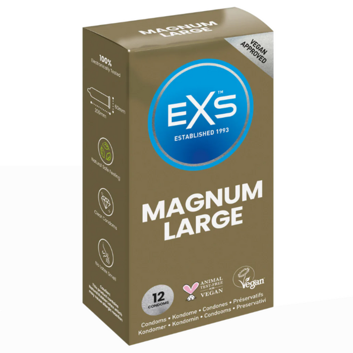 EXS Magnum Large didesnio dydžio prezervatyvai