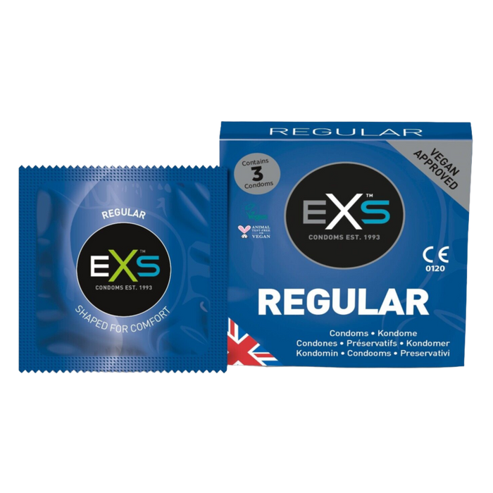 EXS Regular Comfy Fit standartiniai prezervatyvai