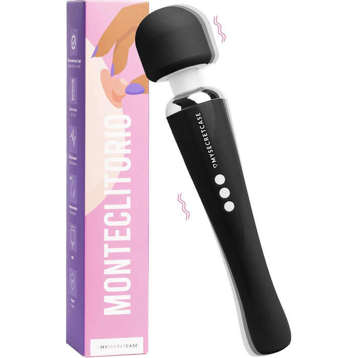 Powerful Massaging Vibrator for Women with 20 Programs and Flexible Neck