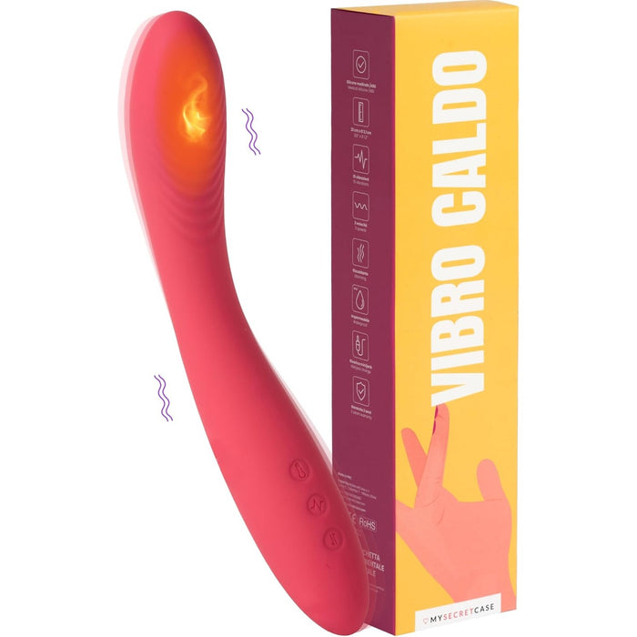 G taško vibratoriaus su šildymo funkcija – 10 vibracijos režimų moterims