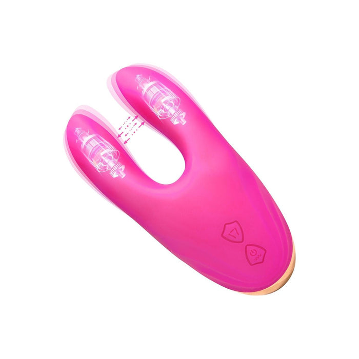 Vibrating breast pump with 10 modes and silicone design