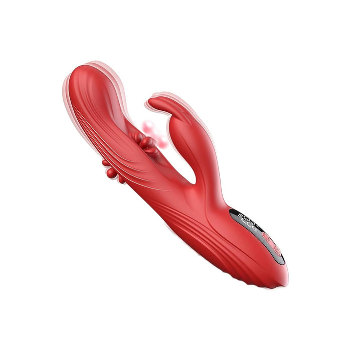 3 in 1 G-spot rabbit vibrator with LCD screen, multiple modes