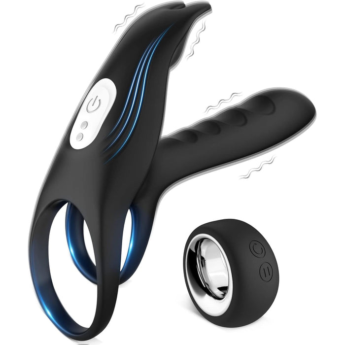 3-in-1 Poros Vibratorius Poraim su 12 vibracijos režimų ir nuotoliniu valdymu
