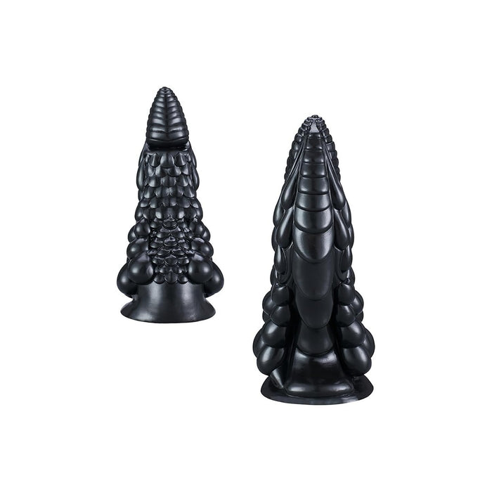 Fantastic silicone giant dildo with strong suction base - unique pearl design