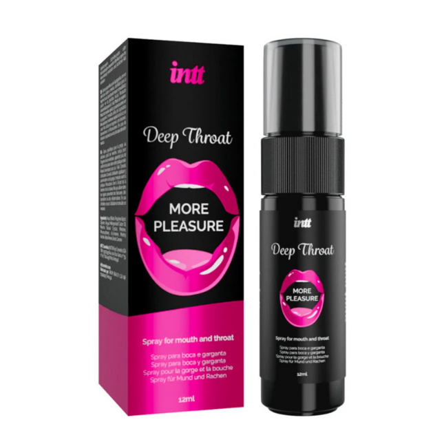 Intt Deep Throat purškiklis giliam oraliniam seksui 12ml