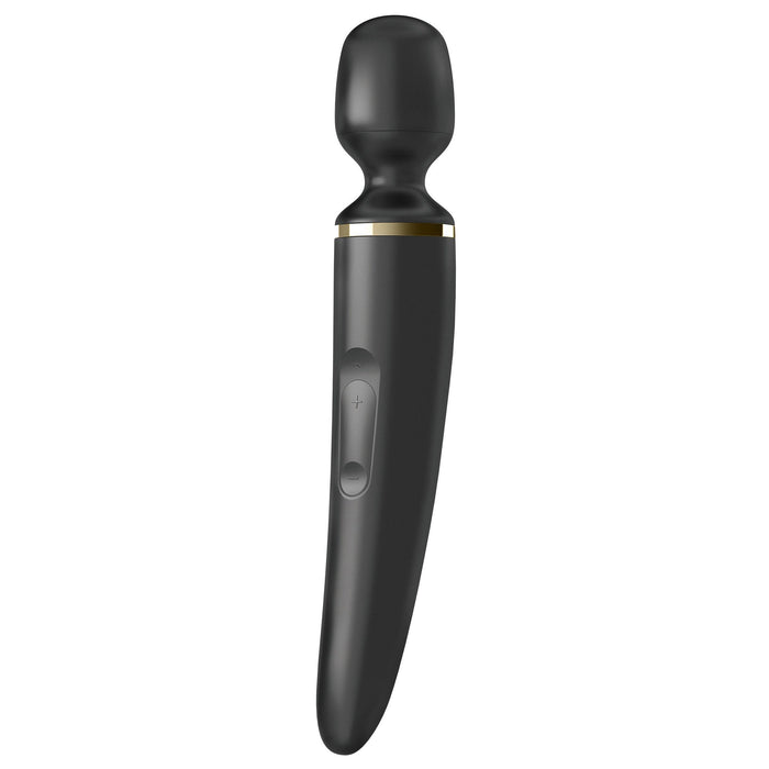 Satisfyer Wand-er Woman Black vibruojantis masažuoklis