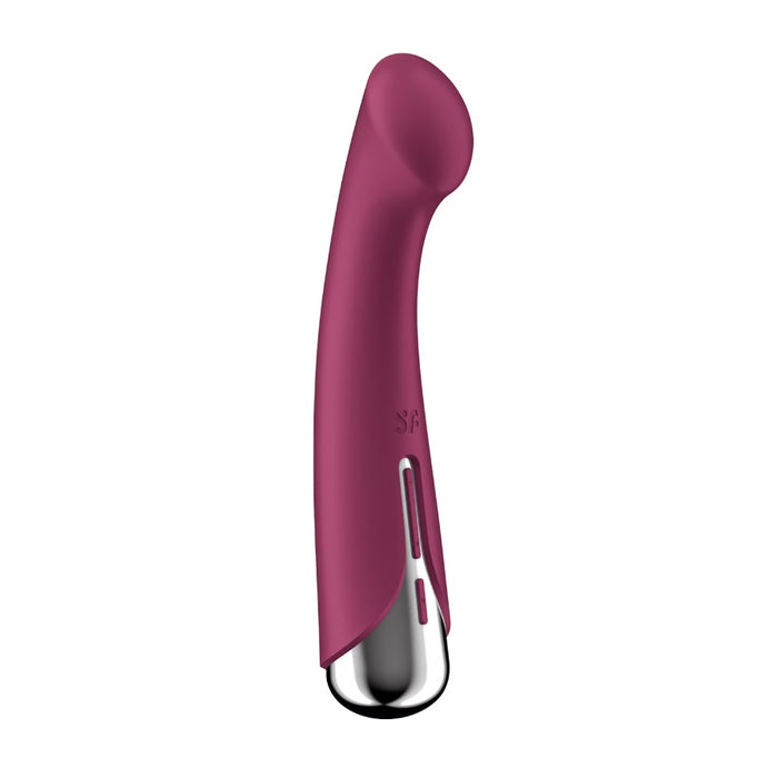 Satisfyer Spinning G-Spot 1 – G-spot vibrator, with rotation and vibration, red