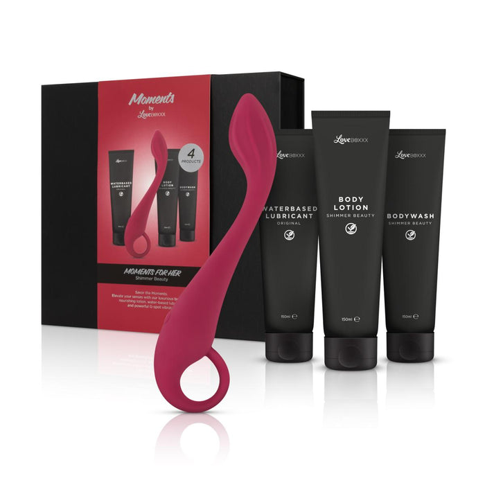 Moment Box Shimmer Beauty Women rinkinys moterims, 4 dalių