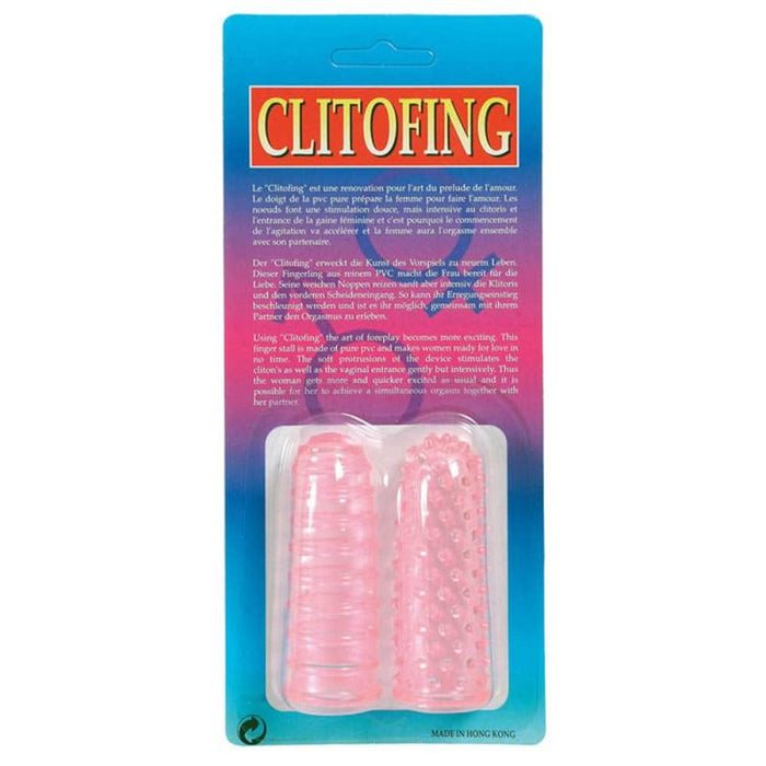 Clitofing rožiniai stimuliuojantys antpirščiai