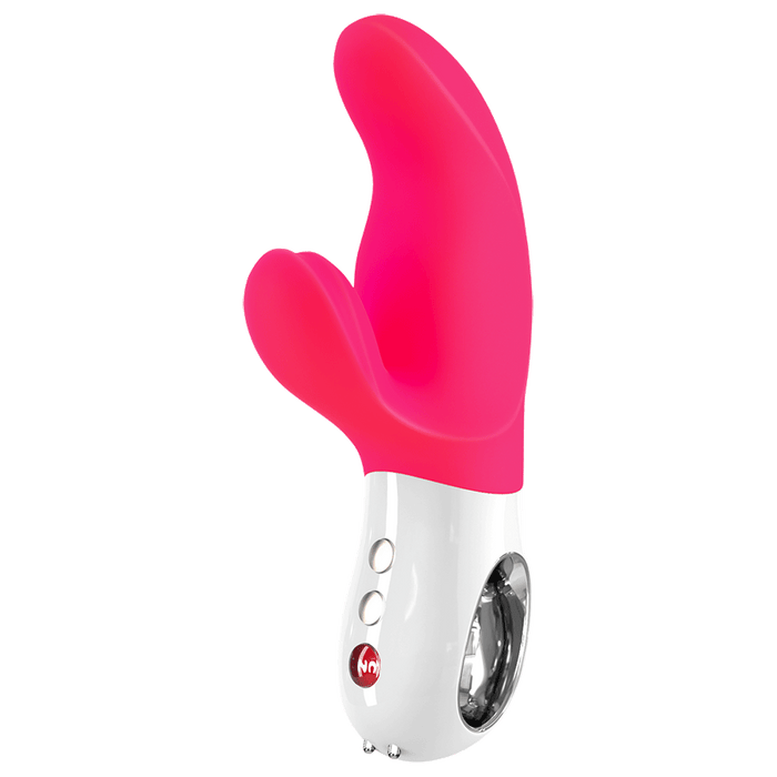 Fun Factory Miss Bi rožinis vibratorius - zuikutis