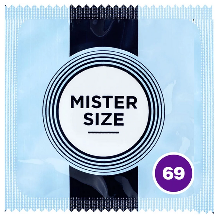 Mister Size didesnio dydžio prezervatyvai 69mm 1 vnt.