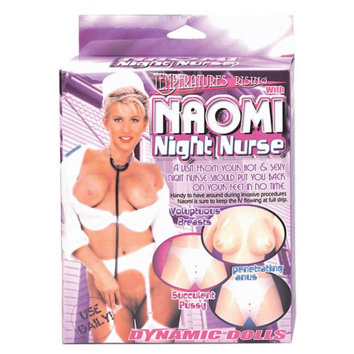 Naomi Night Nurse pripučiama sekso lėlė