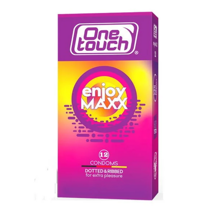 One Touch Enjoy Maxx stimuliuojantys prezervatyvai