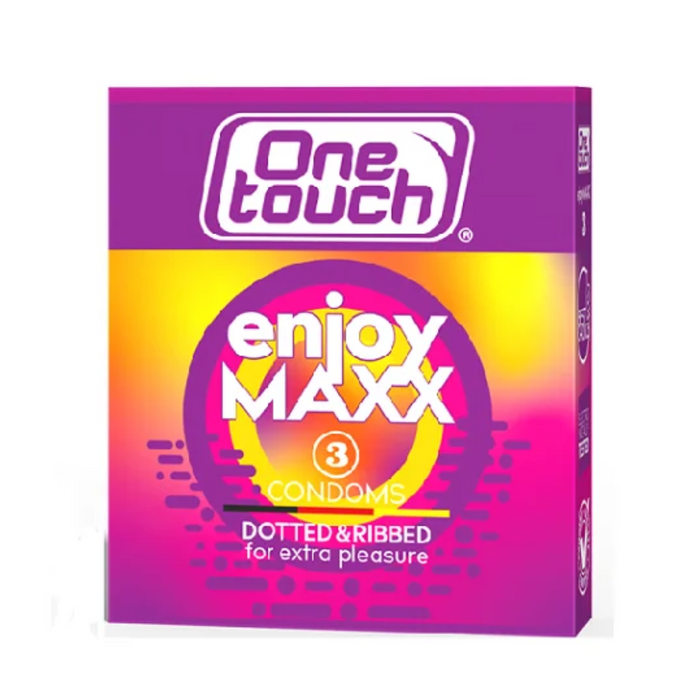 One Touch Enjoy Maxx stimuliuojantys prezervatyvai