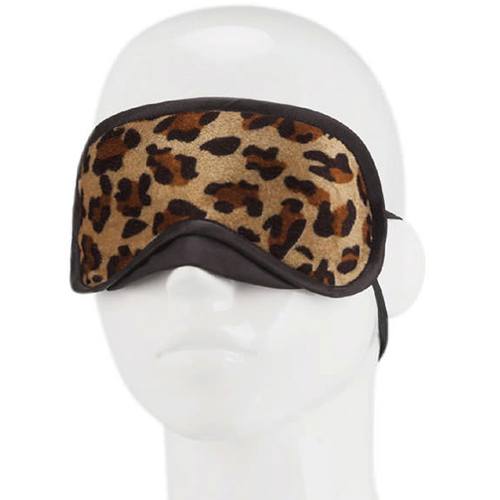 Lux Fetish Peek-A-Boo Love Mask leopardinė akių kaukė