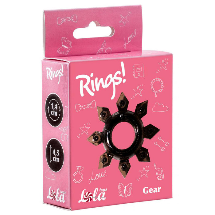 Lola Rings juodas penio žiedas