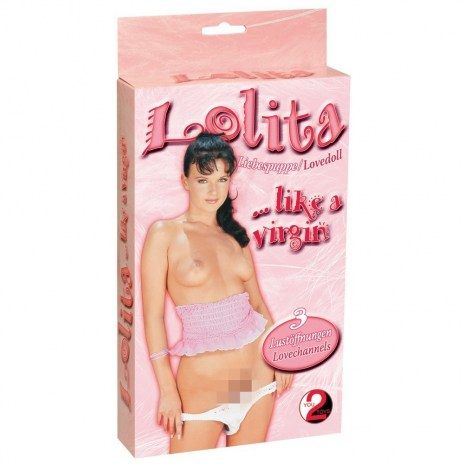 Lolita Like A Virgin pripučiama sekso lėlė