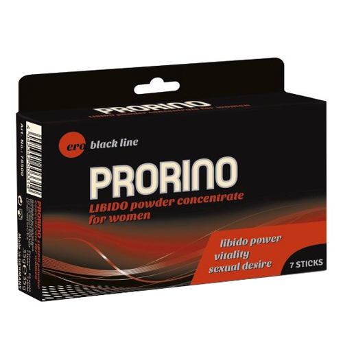 ERO Prorino Libido Powder Concentrate stimuliuojantys milteliai moterims, 7 pak.