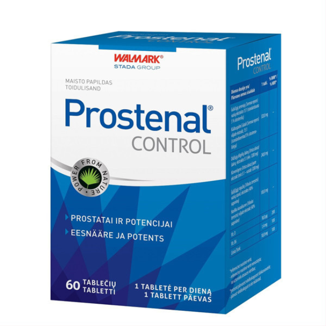 Prostenal maisto papildas prostatai ir potencijai, 60 tab.