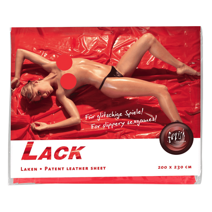 Orgy Laken raudona neperšlampanti paklodė 200 x 230 cm