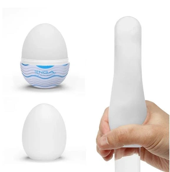 TENGA Egg Cubic – masturbatorius vyrams, su kubine tekstūra