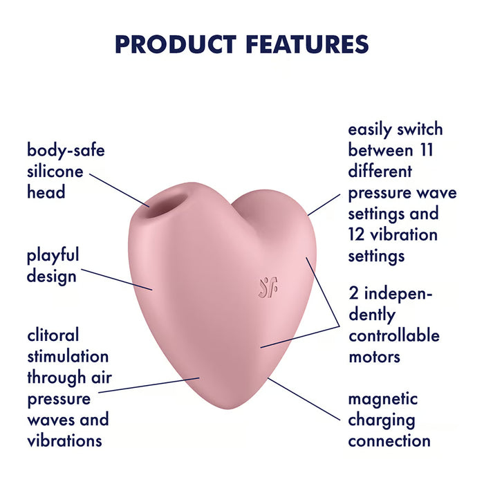 Satisfyer Cutie Heart stimuliatorius