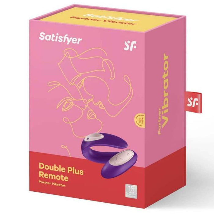 Satisfyer Double Plus Remote poros vibratorius