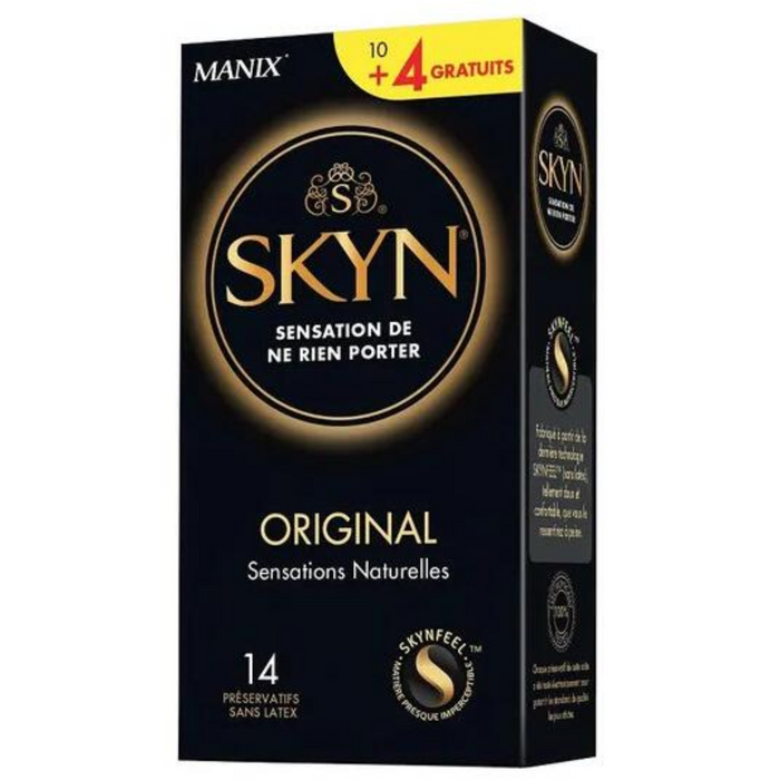 SKYN Original prezervatyvai be latekso