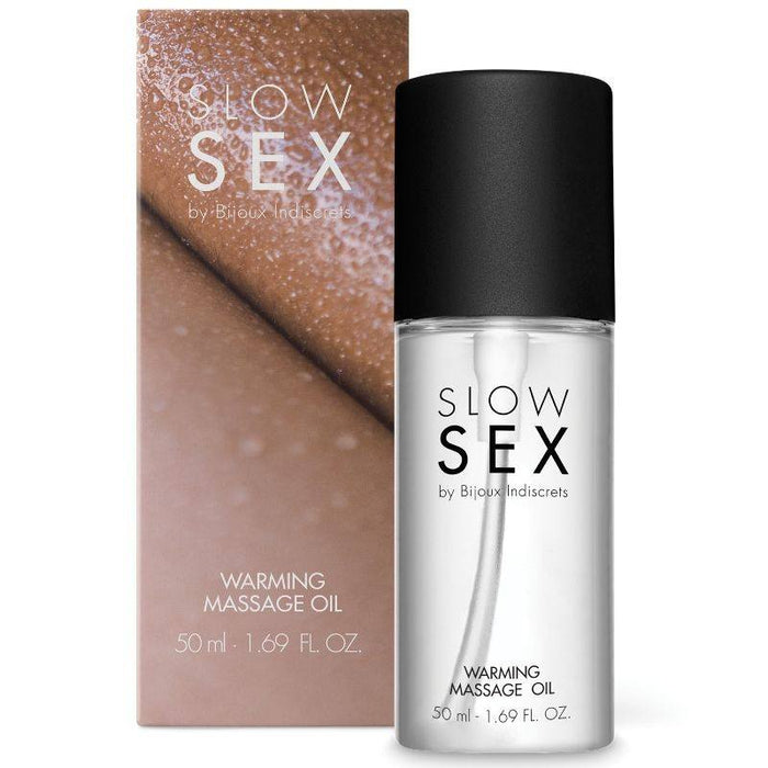 Slow Sex Warming Massage Oil šildantis masažo aliejus 50ml