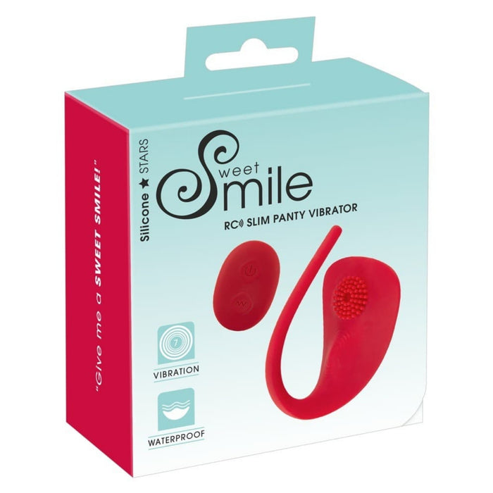 Sweet Smile RC Slim Panty Vibe – clitoral and anal stimulator